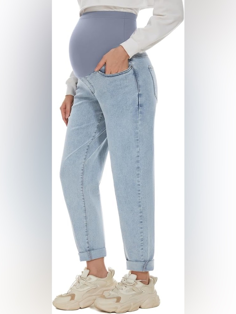 POSHGLAM Women's Maternity Jeans